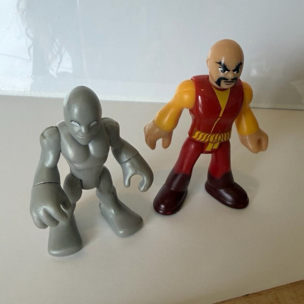 Squad Silver & Wasabi the Samurai Warrior Ninja, Vintage action figure héros